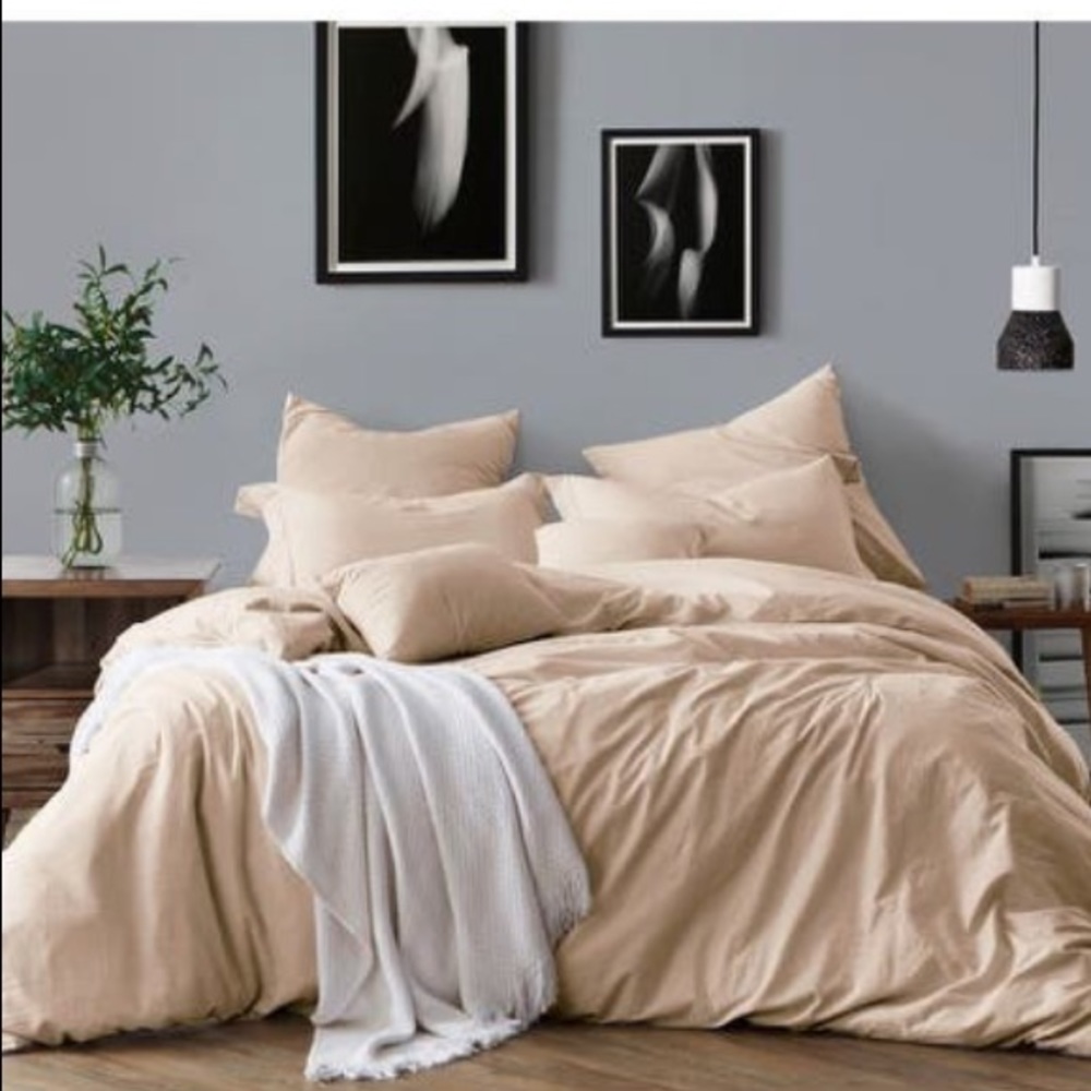 ❌Sold❌All Natural Luxurious Cotton Duvet Cover Set